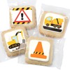 Construction Theme Cookies Individually Wrapped 24 Pack | Bulldozer Excavator