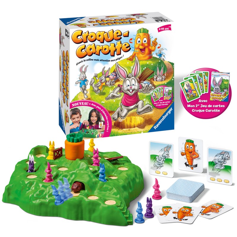 Ravensburger Carrot Game + My First Card Game