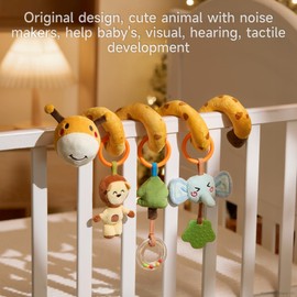 TUMAMA Baby Stroller Arch Toy,Portable Baby Mobile for Bassinet,Car Seat Crib Accessories Travel Activity Arch for Babies Infants 0-12 Months