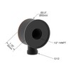 Derengge SA-0045-ORB Round Handheld Shower Wall Supply Elbow, Wall-Mount Hose
