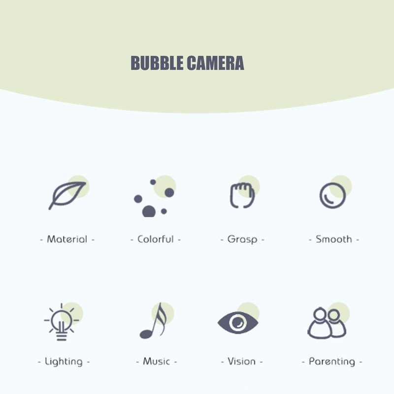 Dinosaur Bubble DV Camera Safe Automatic Interactive Handheld Kids Bubble