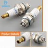 Dreld 8Pcs L7T Spark Plugs, 2 Stroke Engine Spark Plug