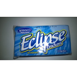 Wibisco Eclipse Nutritious 4oz Cholesterol Free Low Sugar Biscuit Crackers (Pack of 2)