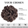 WeKen Thick Updo Messy Bun Hair Piece Hair Extensions Wavy