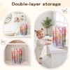 Bow Organizer for Girls,Rotating Bow Holder Baby Hair Clip Storage