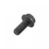 sourcing map Metric M12x30mm Hex Flange Bolts, 6pcs 10.9 Grade