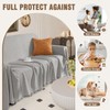 TAOCOCO Couch Cover Blanket Sectional Sofa Covers Thick Durable Couch