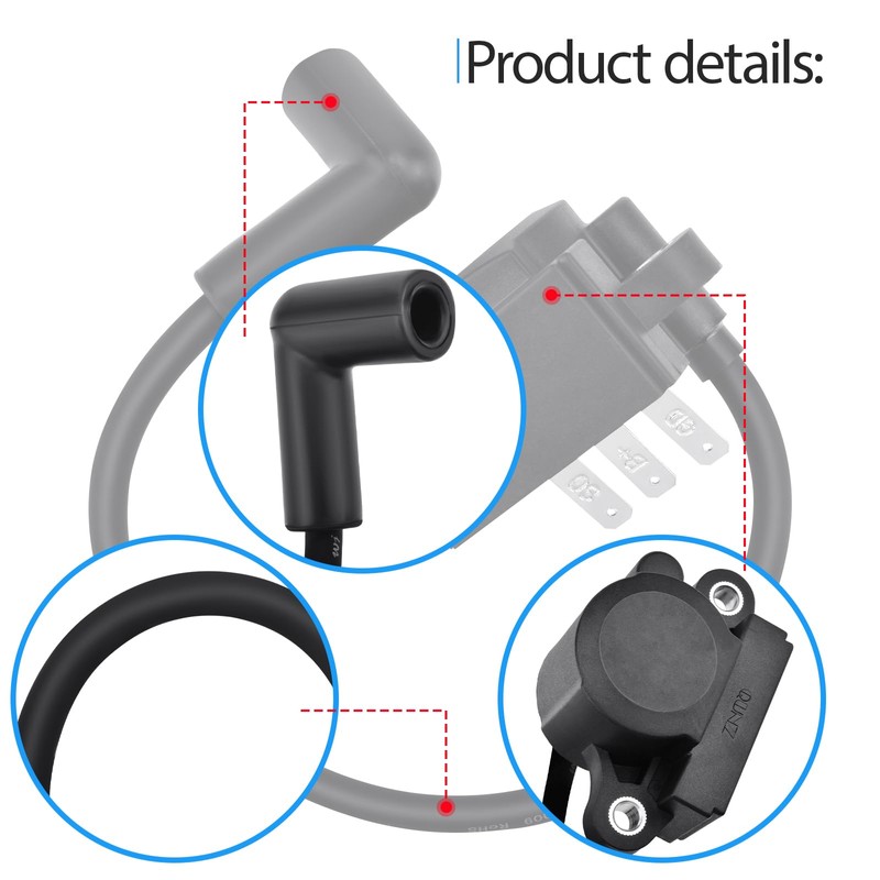 DSAI Ignition Coil Compatible with Kohler CH740 CV740 SV735 SV740