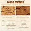Wood Cutting Board for Kitchen,Walnut Chopping Board with Gift Box,Butcher
