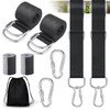 JIZZU 2Pcs 1.5m Hanging Kit Straps, Hammock Strap Tree Swing