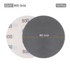 sourcing map 5 Inch Sanding Disc 800 Grit Hook and