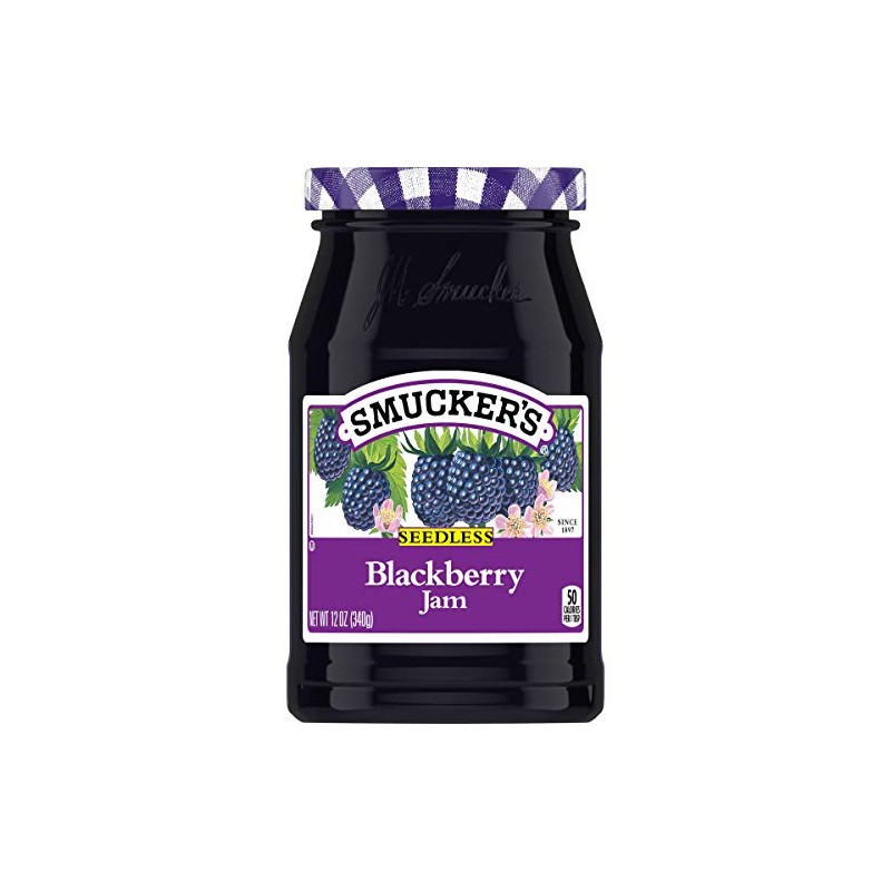Smucker's Seedless Blackberry Jam, 12 Ounces