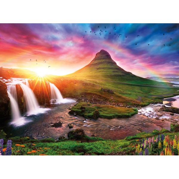 Buffalo Games - Iceland Sunset - 1000 Piece Jigsaw Puzzle