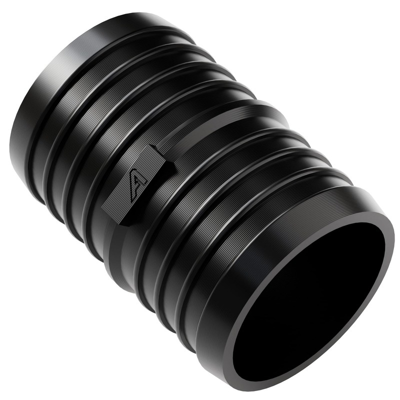 10mm (3/8 Inch) 2 Pack Straight in-Line Hose Tube Pipe