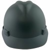 MSA V-Gard Cap Style Hard Hat - Matte Gray -