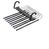 2Pack 9 Layers Foldable Pants Hangers Space Saving Trouser Hanger