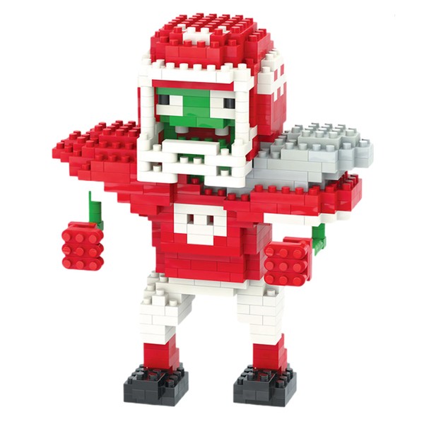 LLXXM Modelo Plantas vs Zombies de Bloques Microset, PVZ Kit