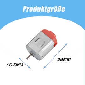 GERUI Pack of 20 Mini Motor DC 1.5V-6V Micro130 Electric Motor 23000RPM Strong Magnetic Motor for Toy Car Robot DIY Fan Science Project STEM