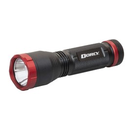 Dorcy 220-Lumen Ultra HD Series Flashlight, Aluminum, Black (41-4333) , 9.20in. x 4.70in. x 1.75in.