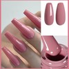 KAHSOSE Mauve Pink Nail Polish Air Dry, 15ML Dusty Rose