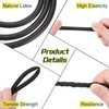PATIKIL 26 Ft(8M) Rubber Tubing, 1/8"(3mm) ID x 1/4"(6mm) OD