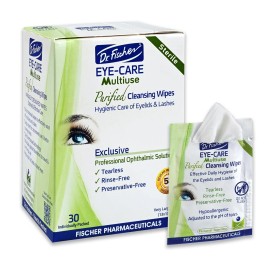 Dr. Fischer Eyelid Wipes - Purified, Non-Irritating