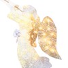 LED Angel Garden Decoration Luminous Acrylic Angel Ornament for Garden