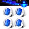 ALFU 4Pcs 12V Blue LED Boat Navigation & Courtesy Lights