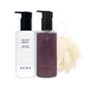 Hera Velvet Night Perfumed Body 2 types (lotion + shower gel + puff) / 헤라 벨벳 나이트 퍼퓸드 바디2종(로션+샤워젤+퍼프)