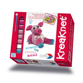 Noris Spiele 606310041 KreaKnet Pig