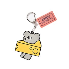 Andy Rubber Keychain (Orange) S ADLN-0067