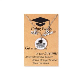 Long tiantian Graduation Necklace Graduation Gifts for Her Compass Necklaces Class of 2025 Gifts High School Collegepreschool Gift for Friends Nurse