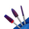 Nail Drill Bits, CORFULRA 5 in 1 Nail Drill Bit