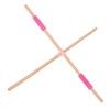 2pcs 31.5in Length Yoga Training Stick Beechwood Open Shoulder Back