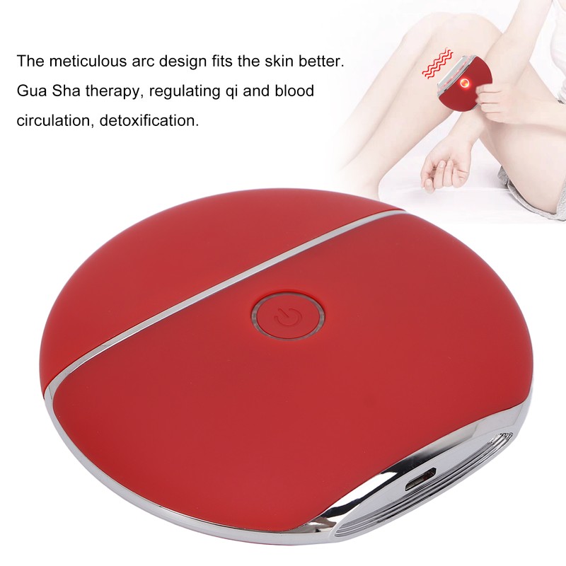 Facial Skin Scraping Massager Warm Sensing V Face Rejuvenating Constant