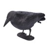 Simulation Plastic Crow Statue Hunting Cultures Protect Bait Decoys Tool