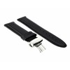 Ewatchparts 18mm Leather Watch Band Strap Smooth Waterproof Compatible With