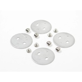 Holley (4 Pack) 1009-325 Throttle Plates 1-3/4" Stamped 325 With Screws - Fits: Holley