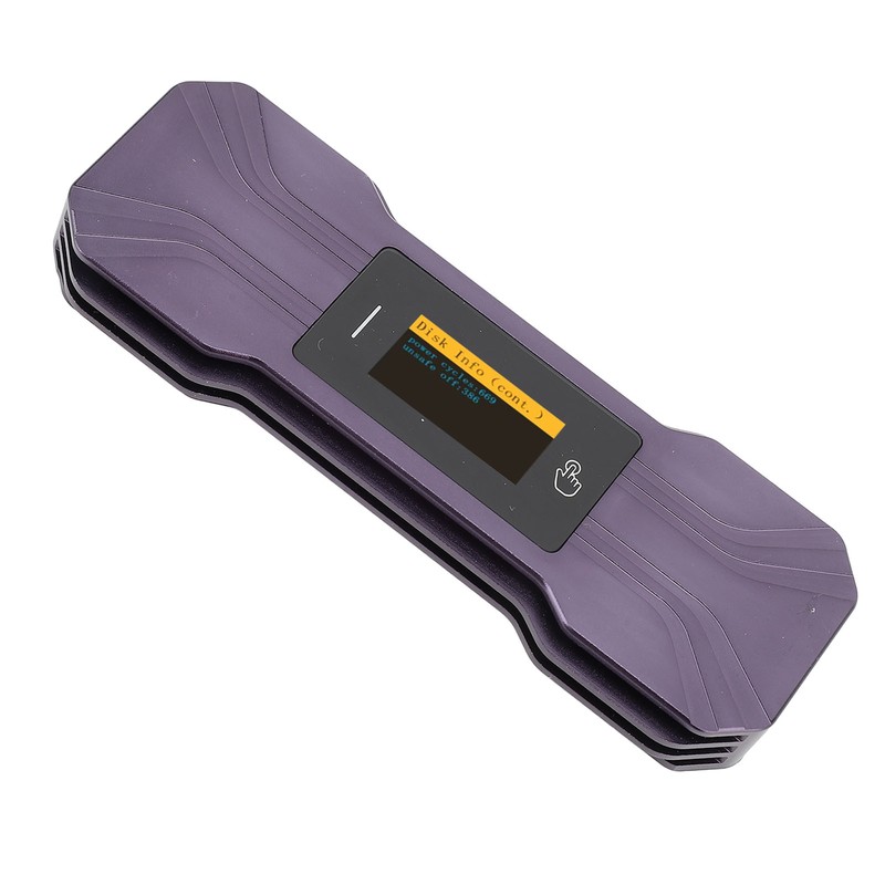 SSD Enclosure M.2 NVMe Visual Smart Mobile External Case 10