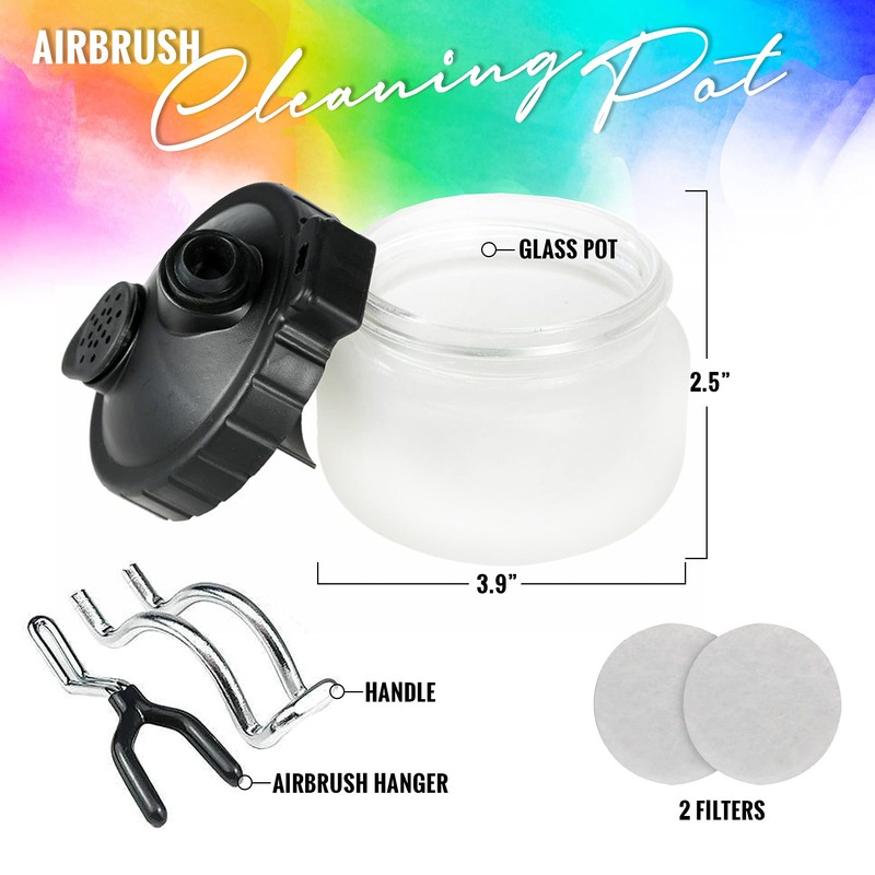 Airbrush Cleaner Kit With Brush Cleaner Solution - Ultimate Airbrush
