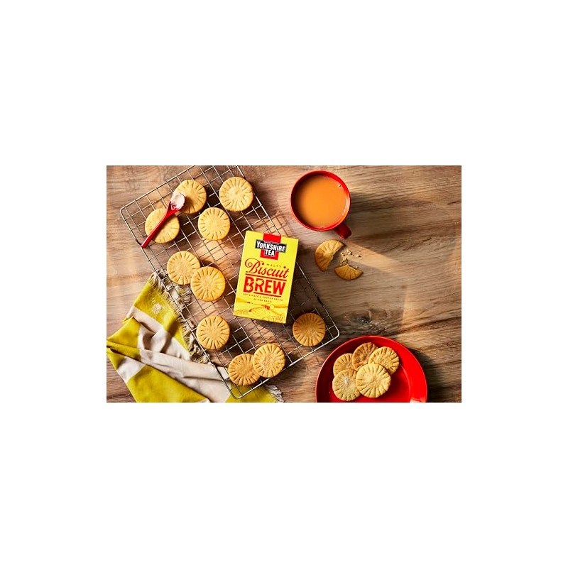 Yorkshire Tea Biscuit Brew 40 Tea Bags 100G (Yorkshire Tea