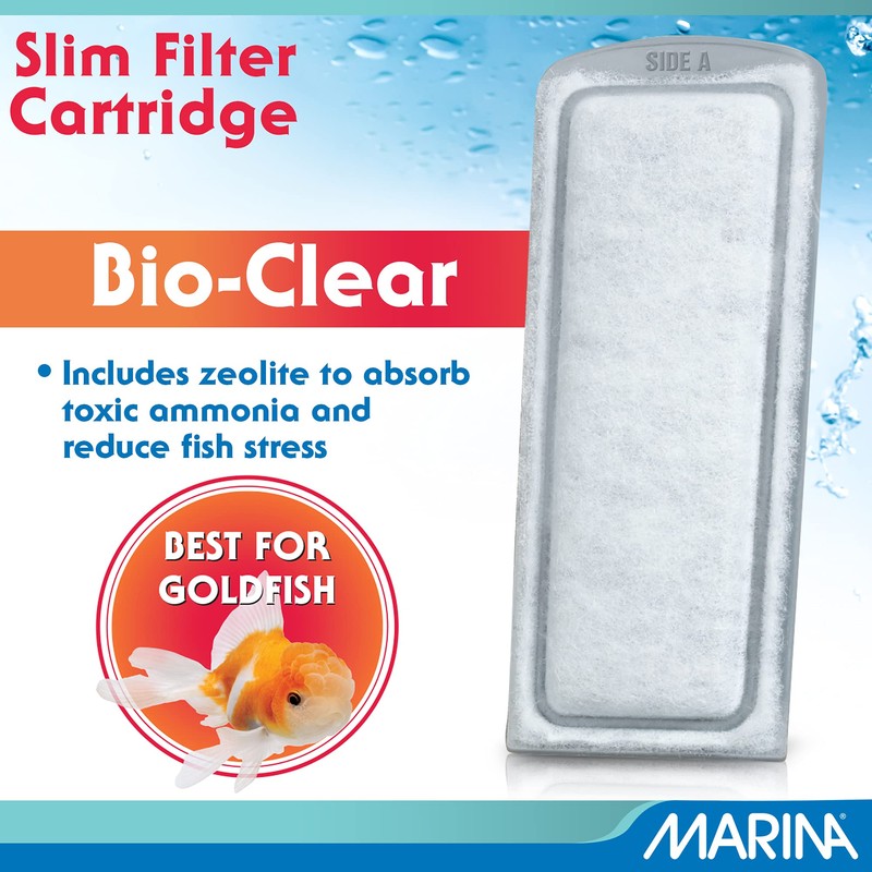 Marina Bio Clear Ceramic Replacement Cartridge for Slim Filters, 3