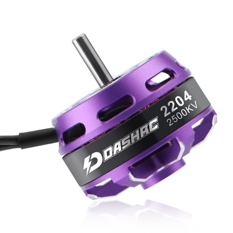 DashRC 2204 2500KV Brushless Outrunner Motor with Mount Set for