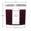 Colonial Candle Fine Merlot Scented Candle Jar, Highly Fragranced Candles