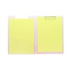 Sun-Star Stationery Clipboard A4 Size Mitte Apricot Pink S4141253