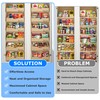 WelFurGeer Soft Close Pull Out Drawers for Cabinets, 14" W