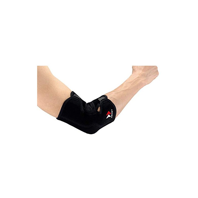 Zamst Elbow Sleeve, Soft Support, Black, LL