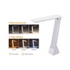Bostitch Office KT-VLED1810-WHITE Powered Rechargeable Battery LED Desk Lamp, 3