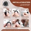 Terixe 2 Pack Replacement Knob for Brondell Bidet Toilet Seat,