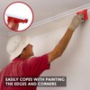 Paint Edger Tool,Multifunctional Paint Edging Trimmer with 2 Replacement Pads,Edge